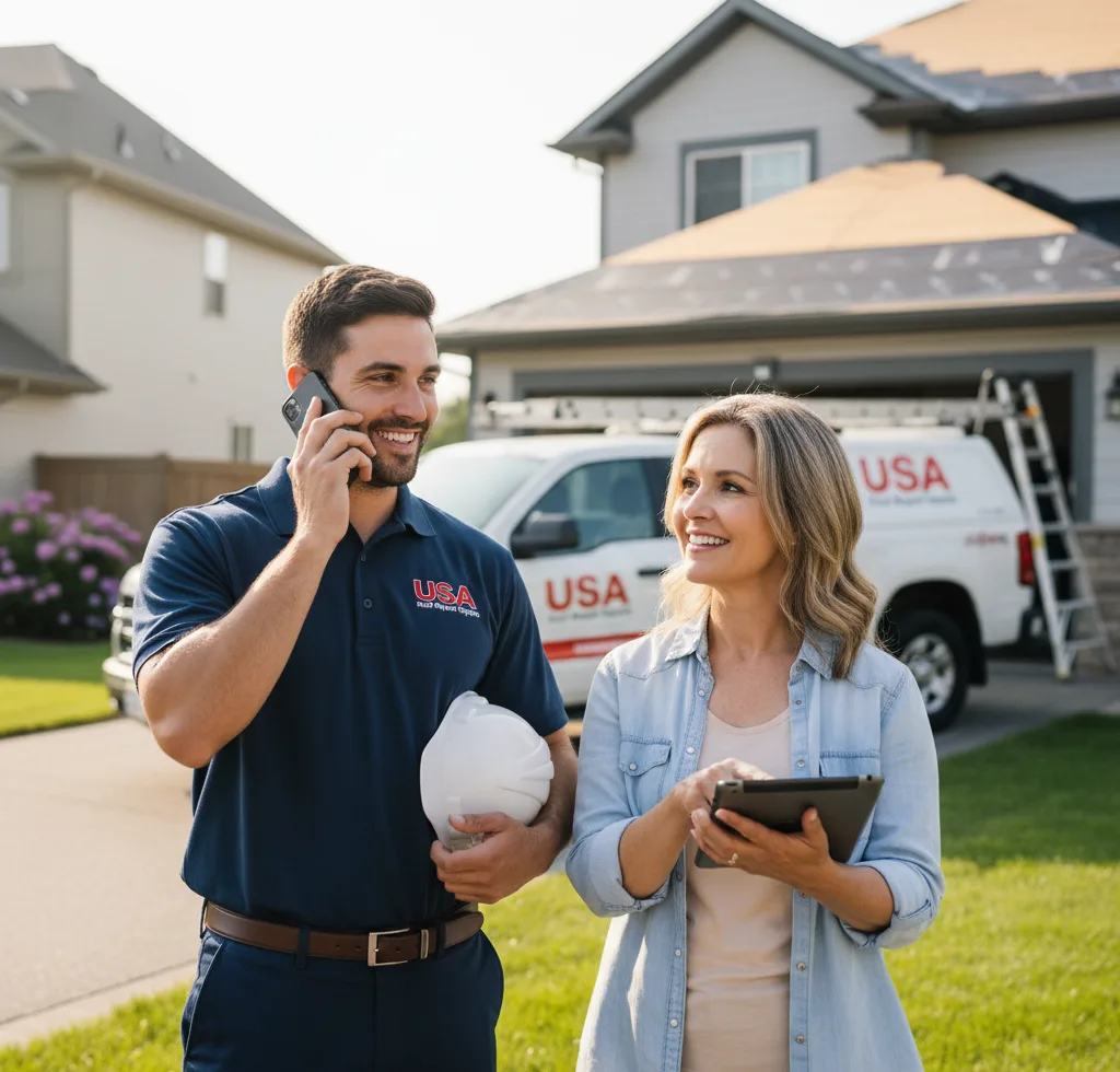 USA Roof Repair Experts customer support in Lavalette